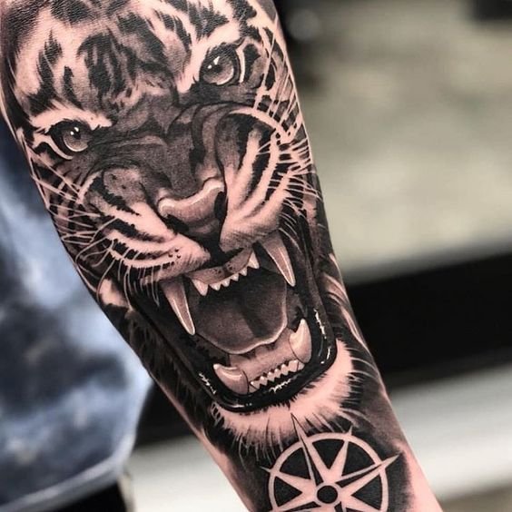 Tatuagens em preto e branco extremamente realistas - Nerdizmo